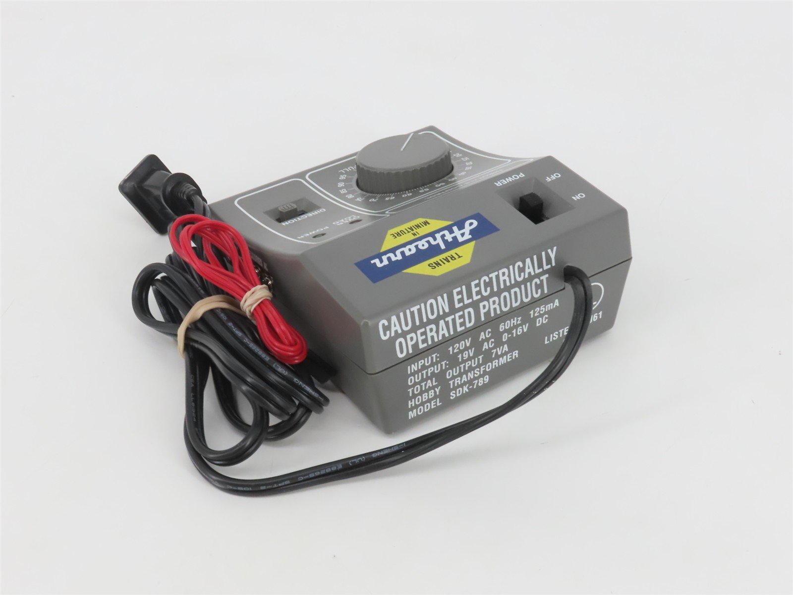Athearn SDK-789 16V DC Hobby Transformer/Controller