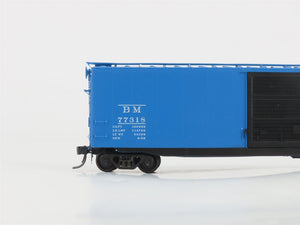 HO Scale Kadee 6009 B&M Boston & Maine 50' PS-1 Single Door Box Car #77318