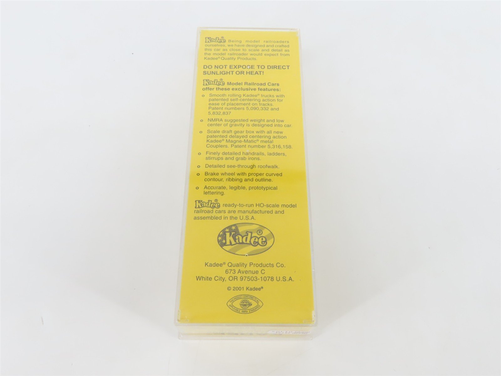 HO Scale Kadee 6009 B&M Boston & Maine 50' PS-1 Single Door Box Car #77318