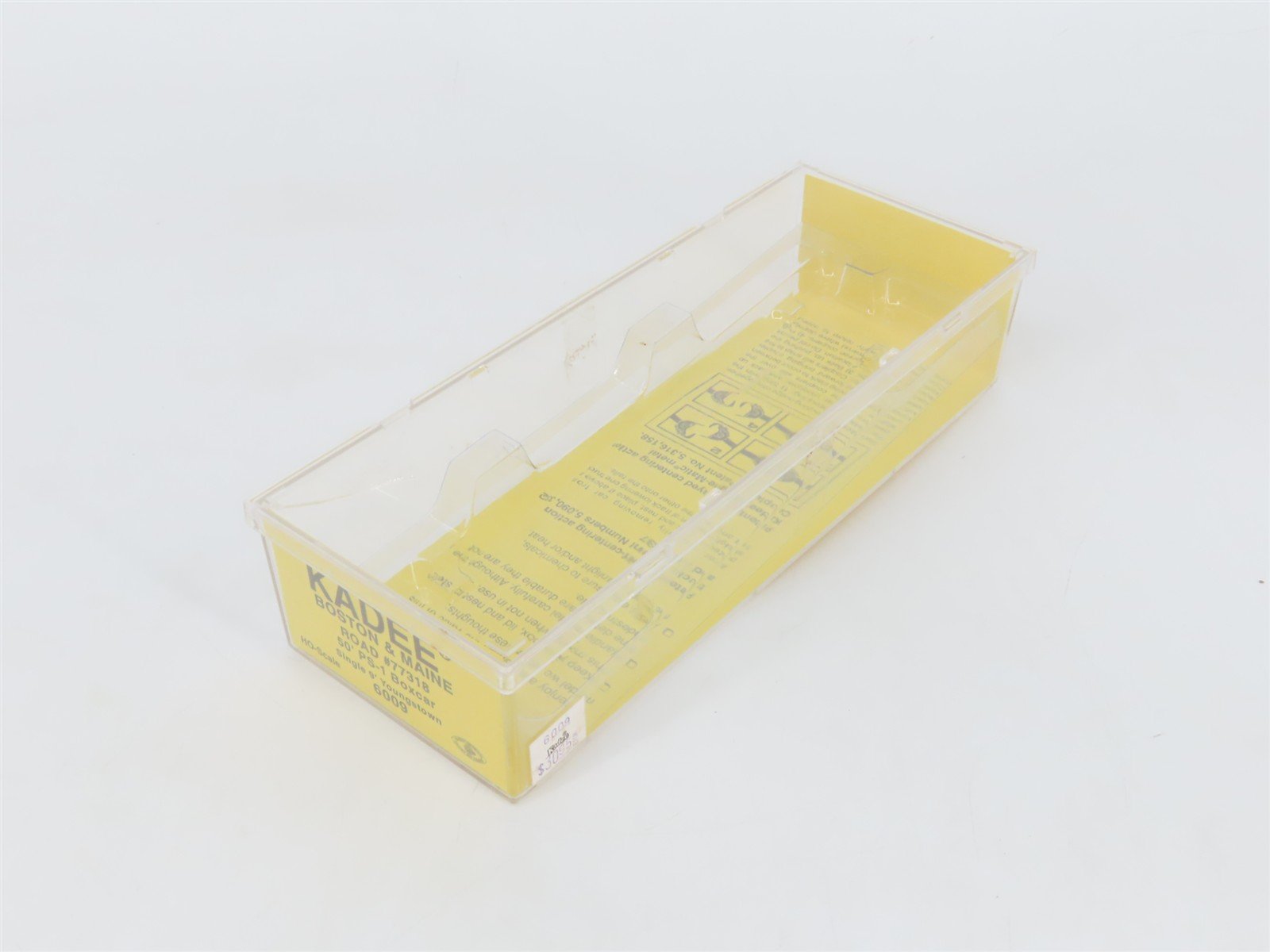 HO Scale Kadee 6009 B&M Boston & Maine 50' PS-1 Single Door Box Car #77318