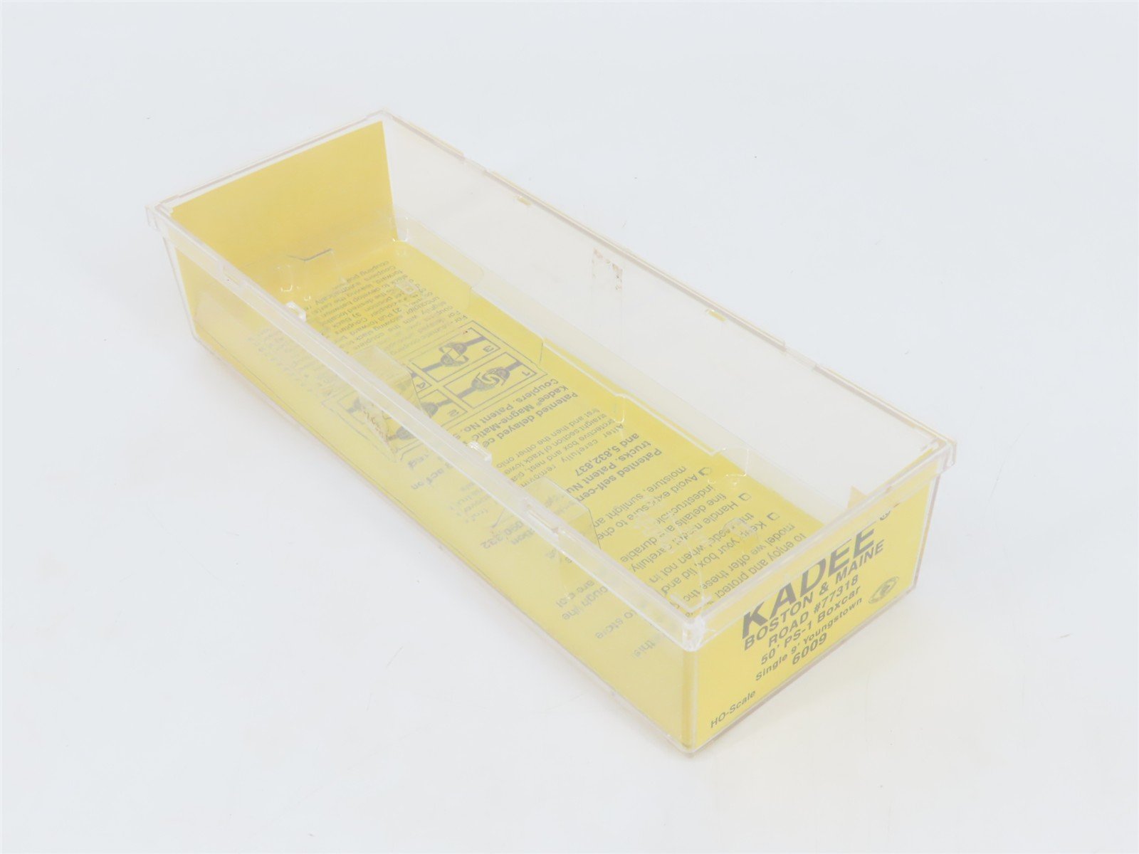 HO Scale Kadee 6009 B&M Boston & Maine 50' PS-1 Single Door Box Car #77318