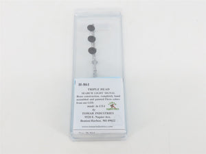 HO 1/87 Scale Tomar BRASS H-861 Triple Head Search Light Signal
