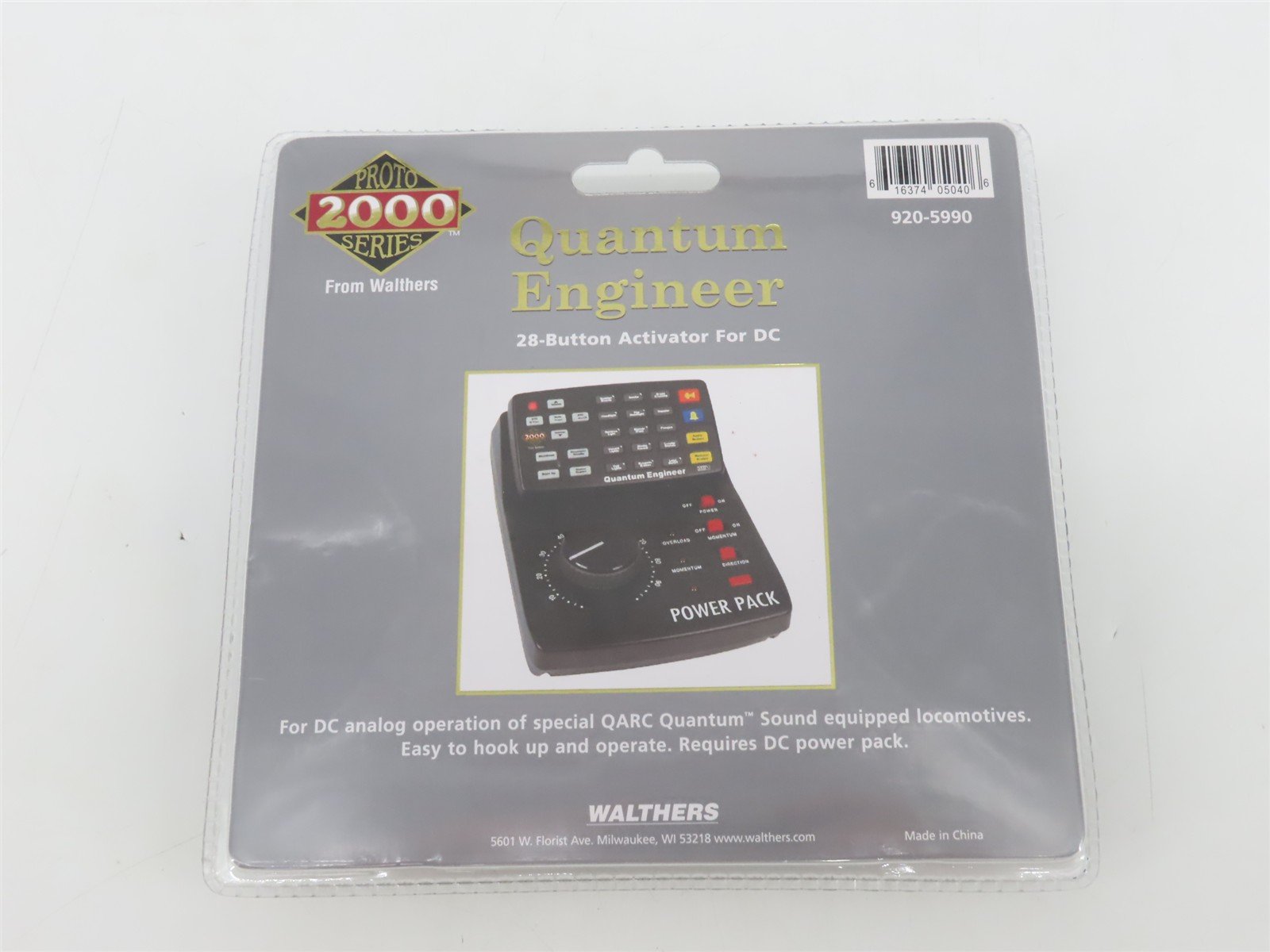 Proto 2000 920-5990 QSI Quantum Engineer QARC DC Sound Controller - SEALED