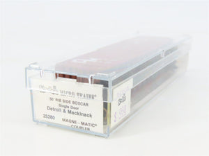 N Scale Kadee Micro-Trains MTL 25280 DM Detroit & Mackinac 50' Box Car #2436