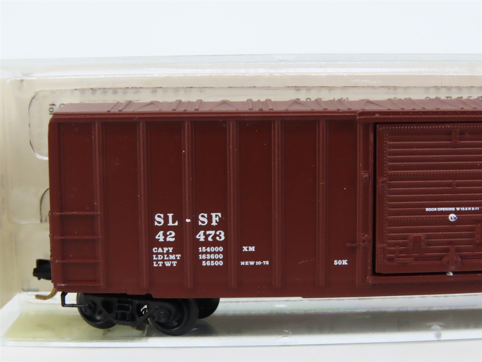 N Scale Kadee Micro-Trains MTL 25270 SL-SF Frisco 50' Single Door Box Car #42473