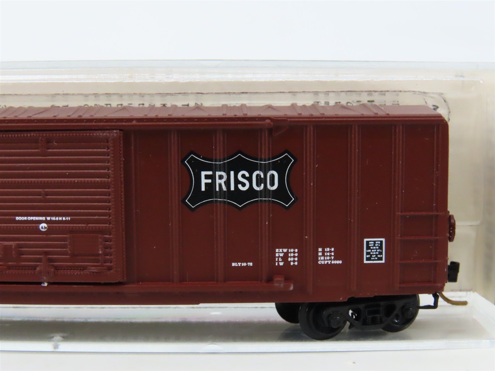 N Scale Kadee Micro-Trains MTL 25270 SL-SF Frisco 50' Single Door Box Car #42473