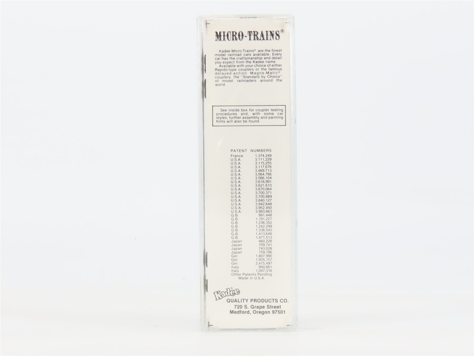 N Scale Kadee Micro-Trains MTL 25270 SL-SF Frisco 50' Single Door Box Car #42473