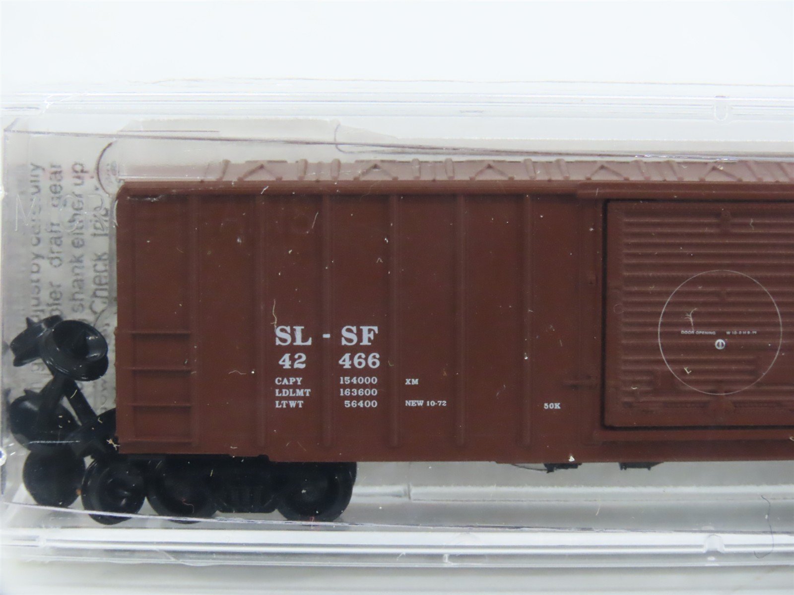 N Scale Micro-Trains MTL 25270 SL-SF Frisco 50' Single Door Box Car #42466