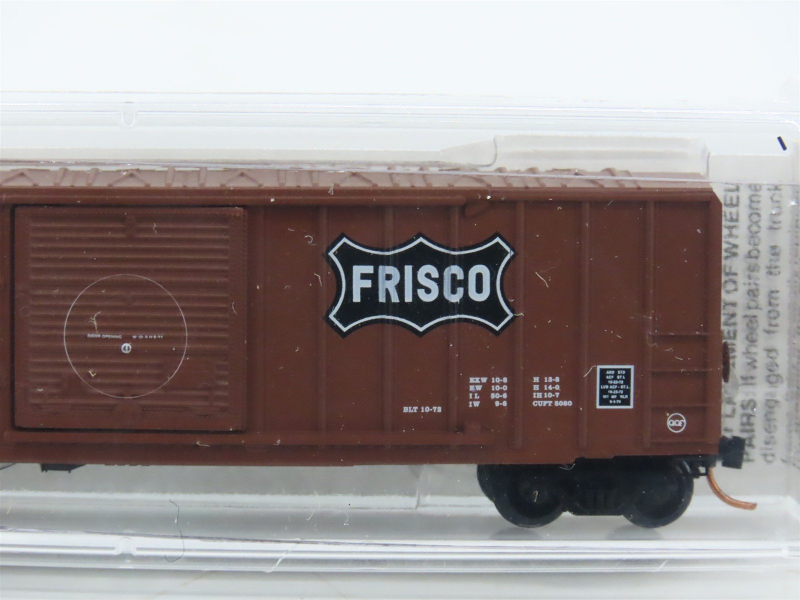 N Scale Micro-Trains MTL 25270 SL-SF Frisco 50' Single Door Box Car #42466