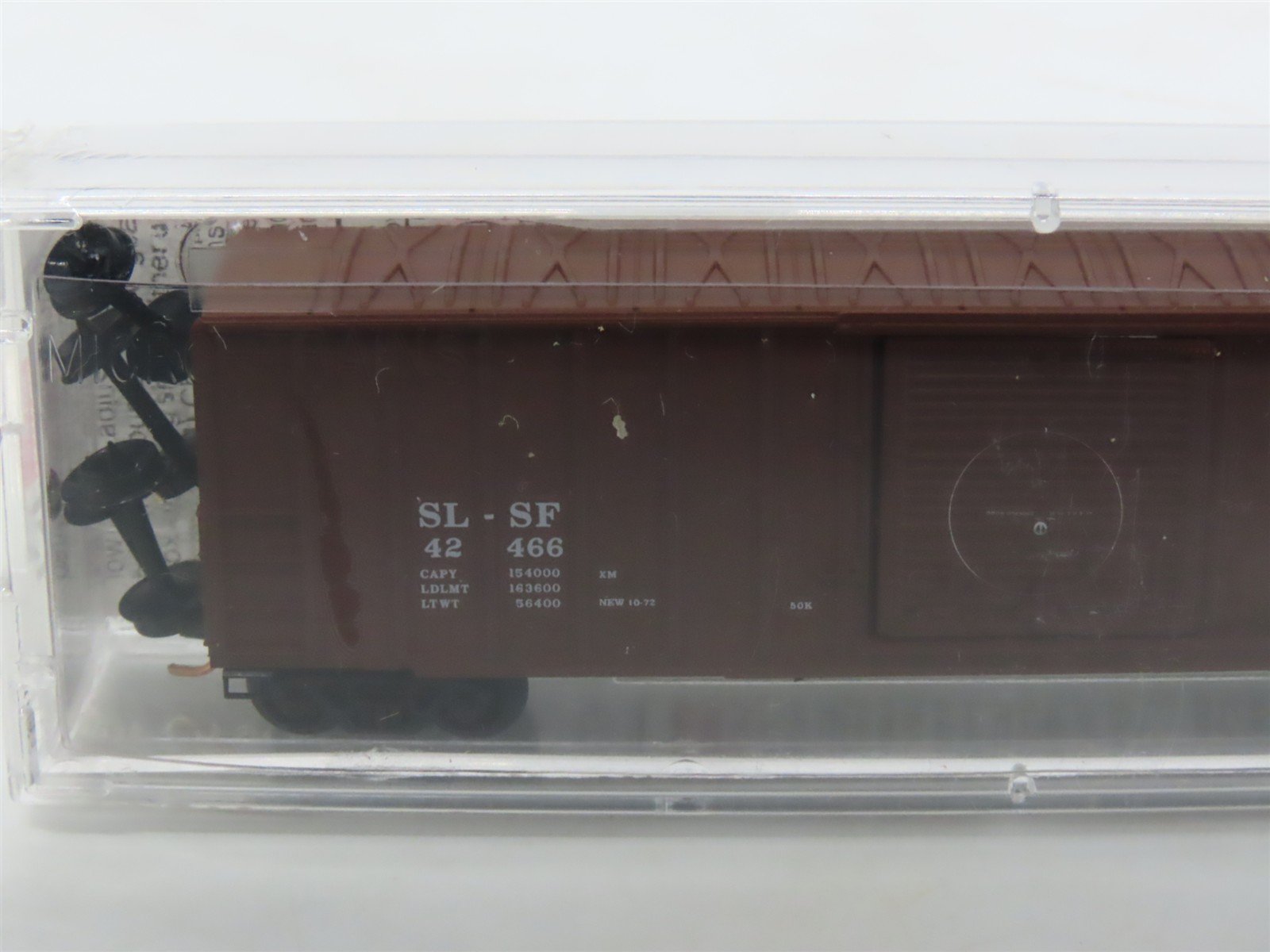 N Scale Micro-Trains MTL 25270 SL-SF Frisco 50' Single Door Box Car #42466