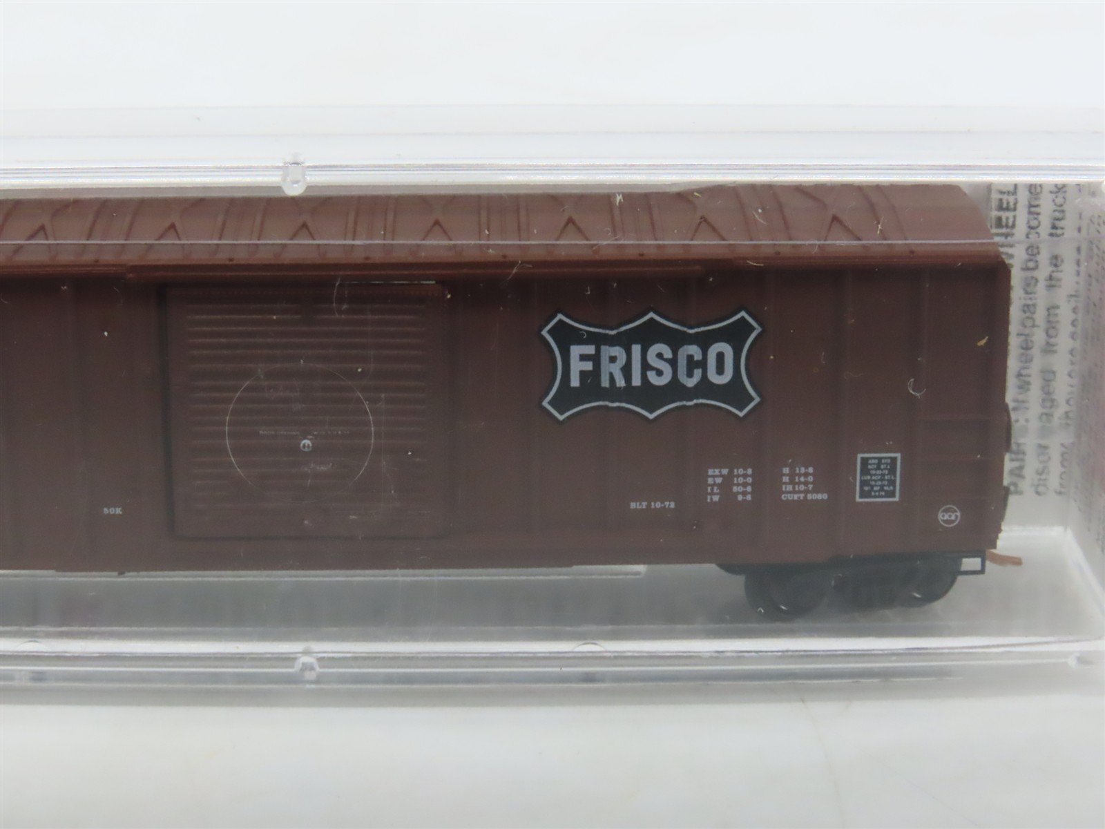 N Scale Micro-Trains MTL 25270 SL-SF Frisco 50' Single Door Box Car #42466