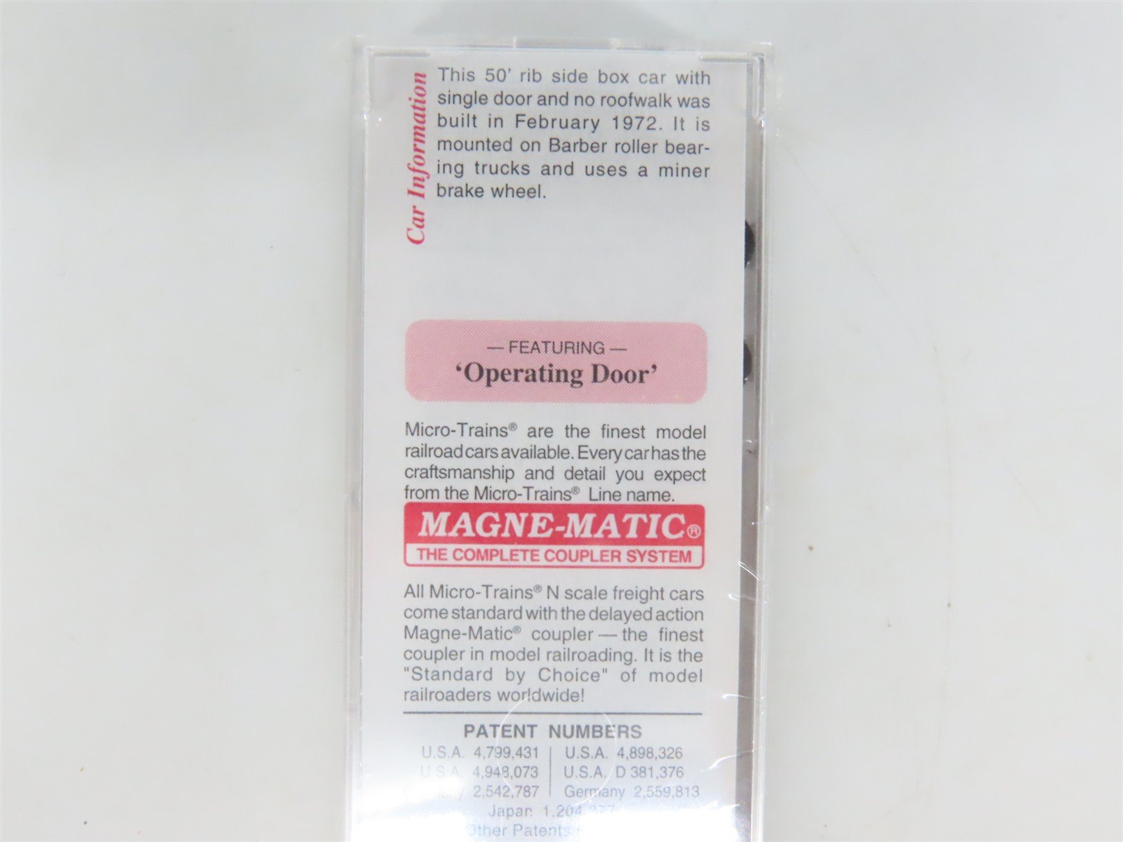 N Scale Micro-Trains MTL 25270 SL-SF Frisco 50' Single Door Box Car #42466