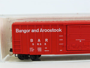 N Scale Kadee Micro-Trains MTL 25260 BAR Bangor & Aroostook 50' Box Car #5635