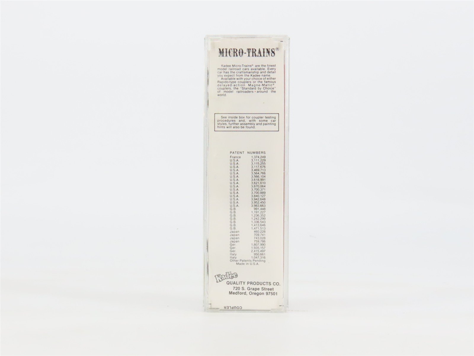 N Scale Kadee Micro-Trains MTL 25260 BAR Bangor & Aroostook 50' Box Car #5635