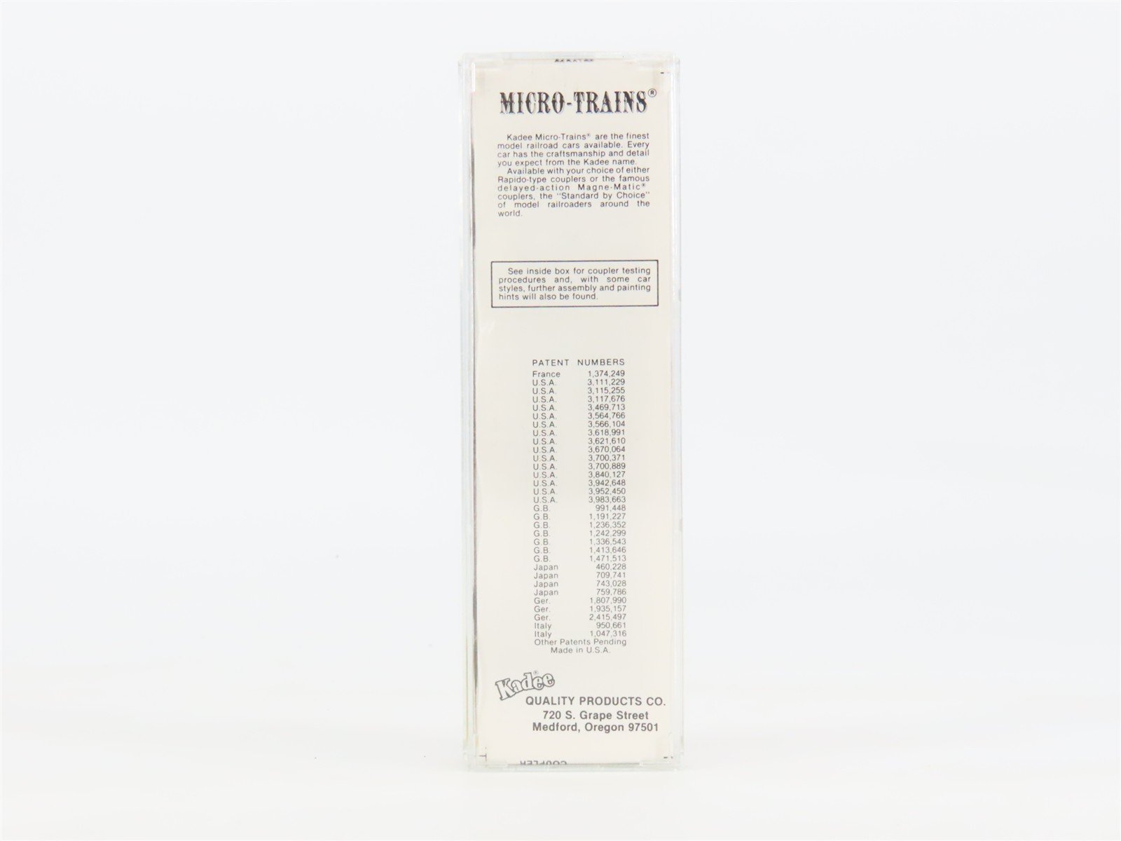 N Scale Kadee Micro-Trains MTL 25260 BAR Bangor & Aroostook 50' Box Car #5635