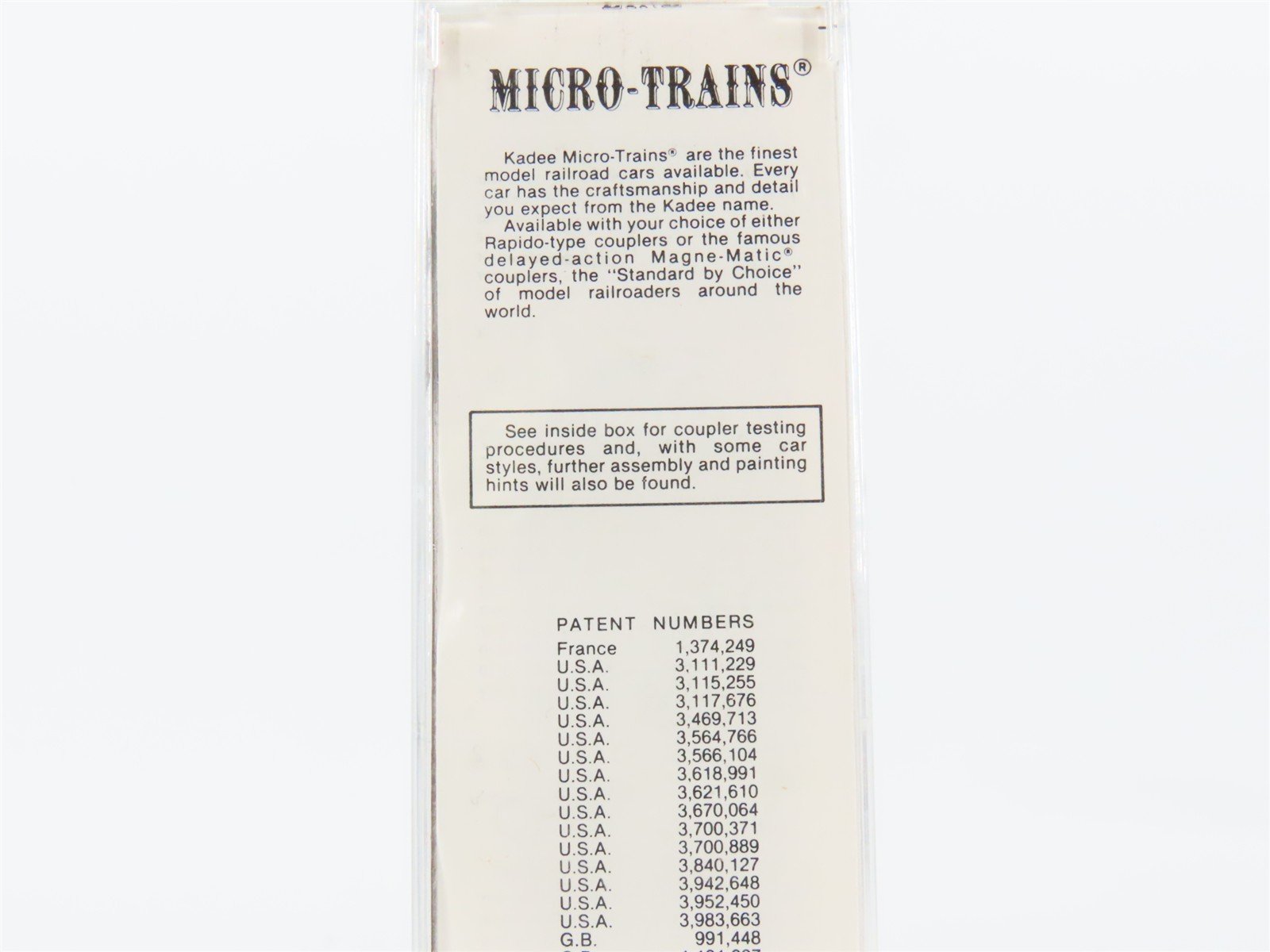 N Scale Kadee Micro-Trains MTL 25260 BAR Bangor & Aroostook 50' Box Car #5635
