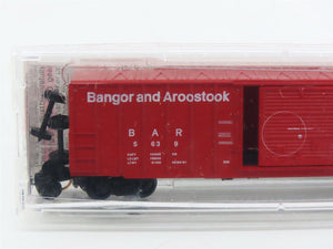 N Scale Micro-Trains MTL 25260 BAR Bangor & Aroostook 50' Box Car #5639