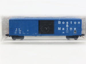 N Scale Micro-Trains MTL 25240 BM Boston & Maine 50' Rib Side Box Car #80023