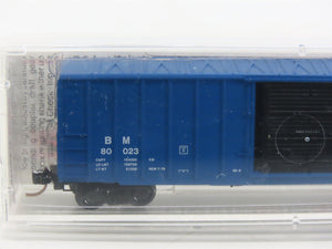 N Scale Micro-Trains MTL 25240 BM Boston & Maine 50' Rib Side Box Car #80023