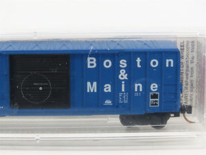 N Scale Micro-Trains MTL 25240 BM Boston & Maine 50' Rib Side Box Car #80023