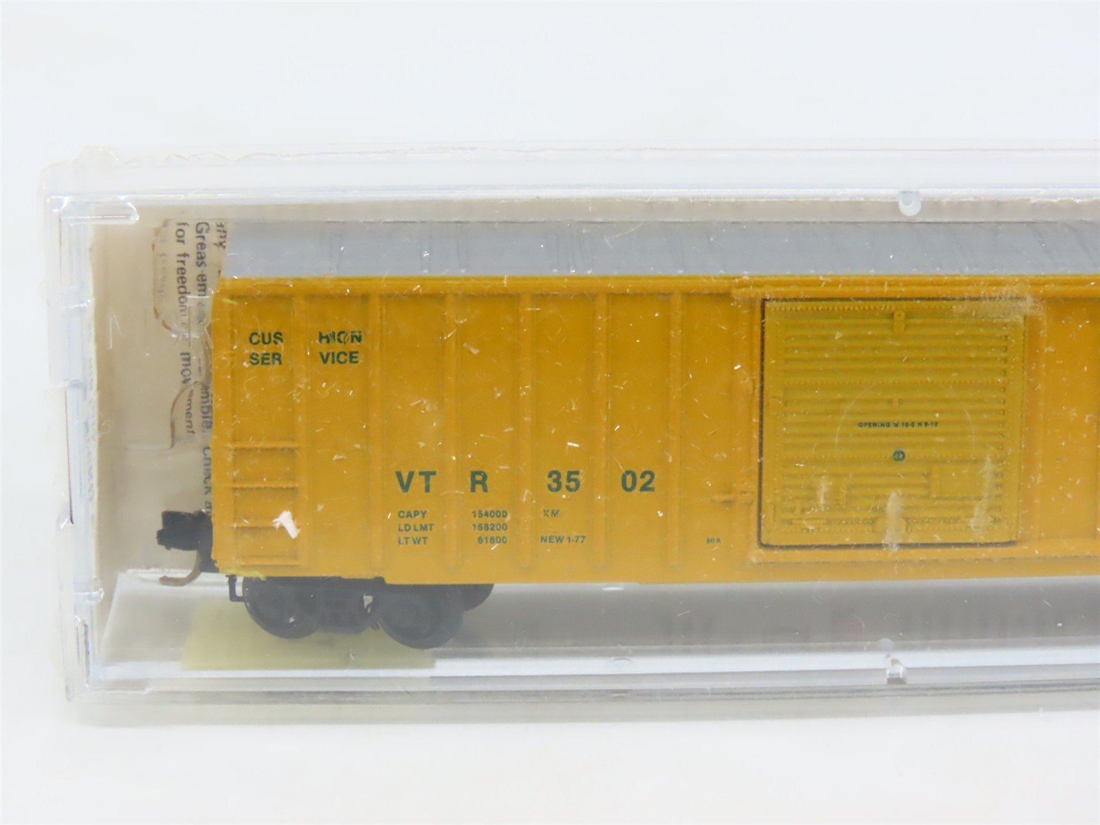 N Scale Kadee Micro-Trains MTL 25250 VTR Vermont Railway SSI 50' Box Car #3502