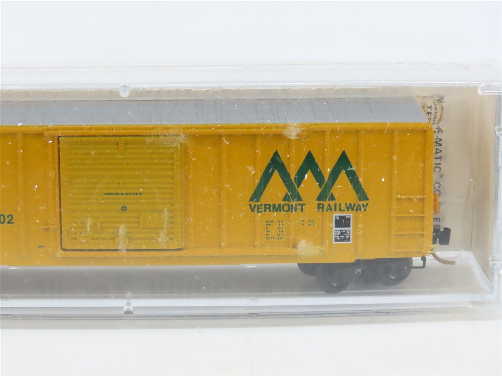 N Scale Kadee Micro-Trains MTL 25250 VTR Vermont Railway SSI 50' Box Car #3502