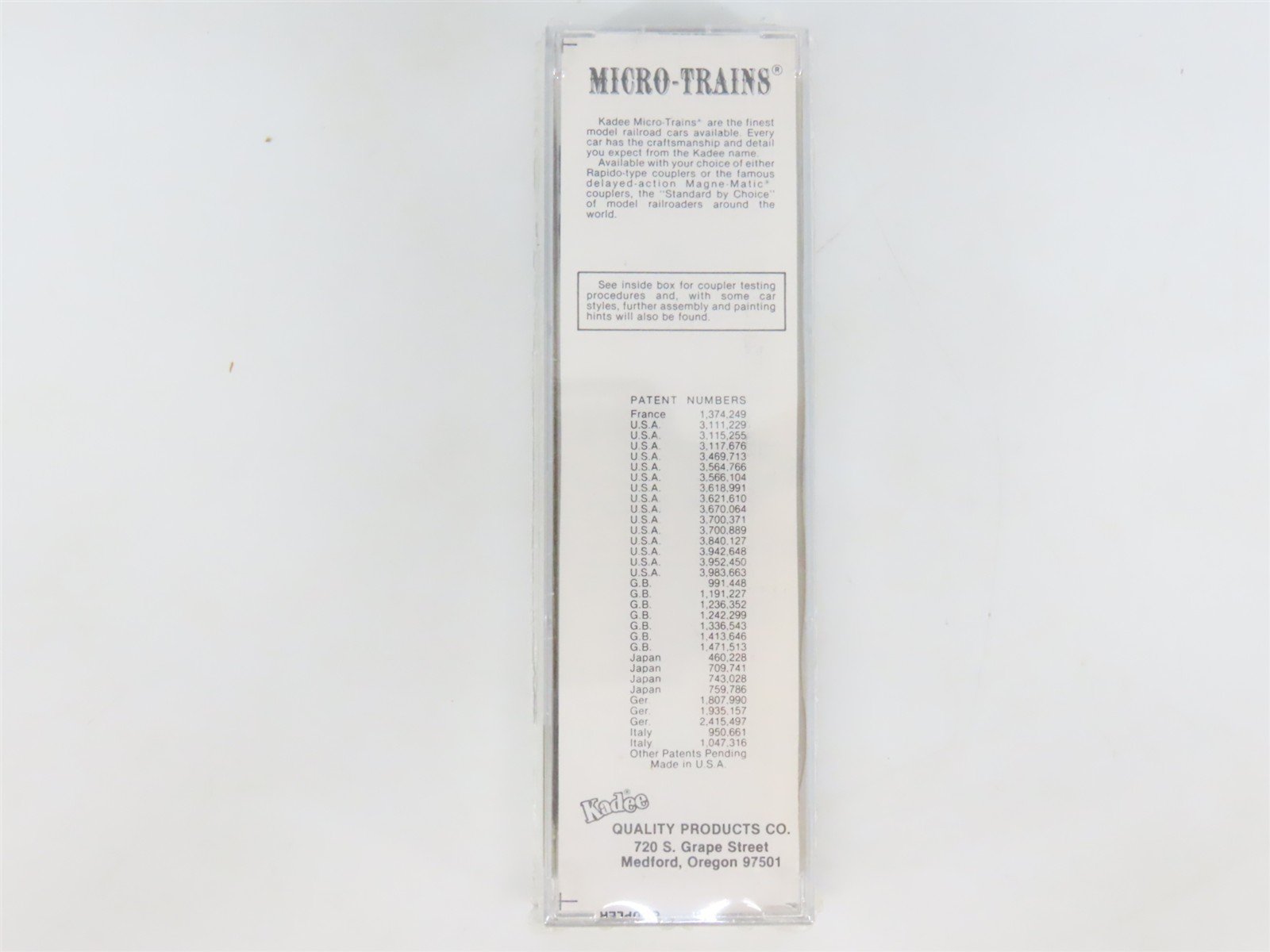 N Scale Kadee Micro-Trains MTL 25250 VTR Vermont Railway SSI 50' Box Car #3502