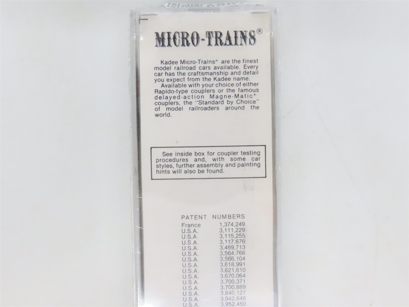 N Scale Kadee Micro-Trains MTL 25250 VTR Vermont Railway SSI 50' Box Car #3502