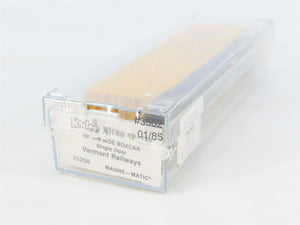N Scale Kadee Micro-Trains MTL 25250 VTR Vermont Railway SSI 50' Box Car #3502