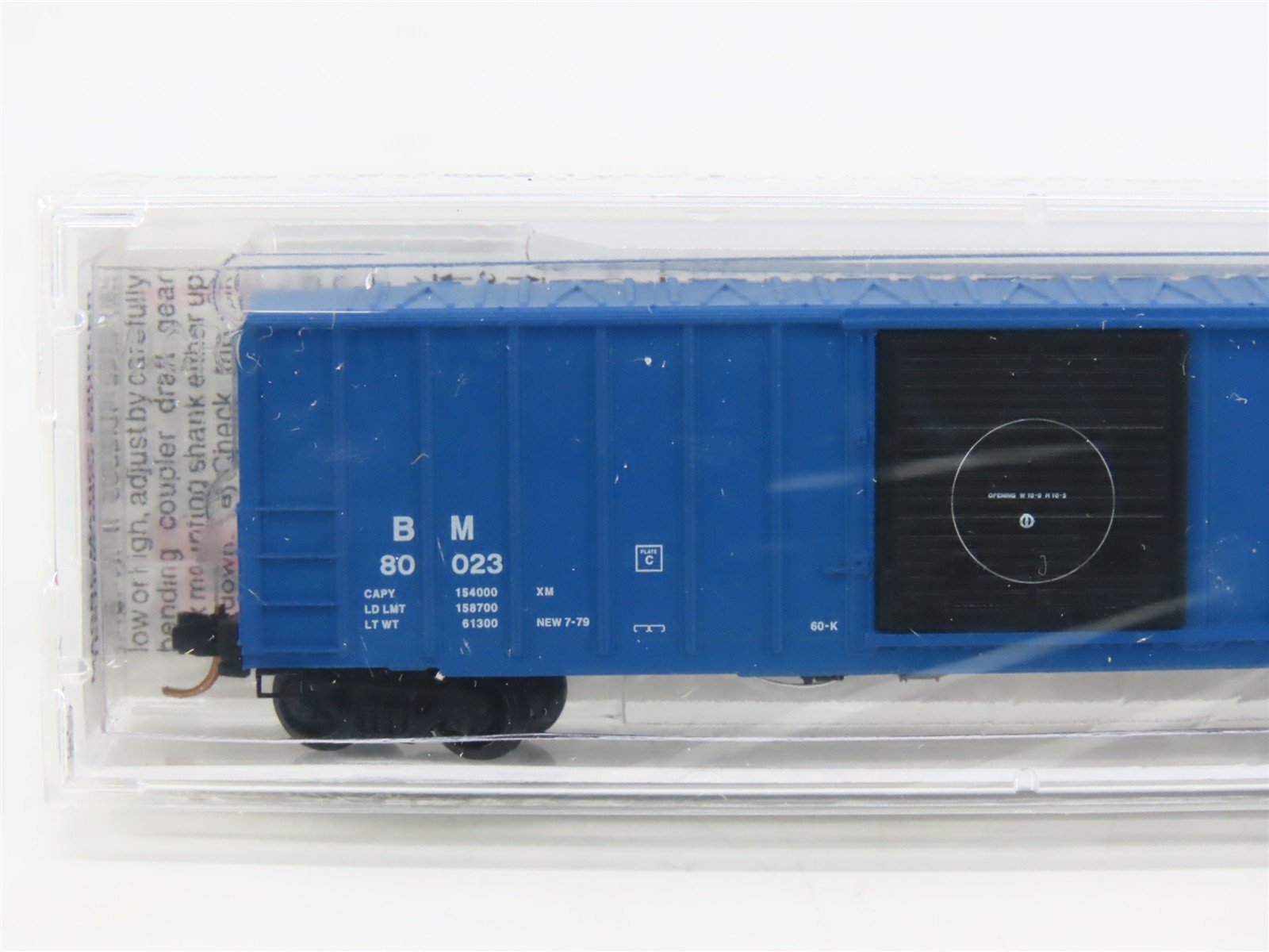 N Scale Micro-Trains MTL 25240 BM Boston & Maine 50' Rib Side Box Car #80023