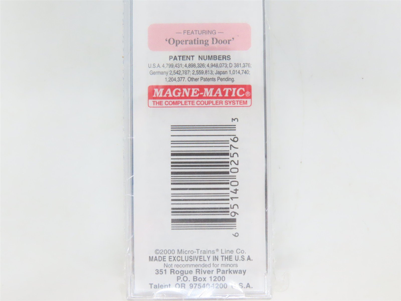 N Scale Micro-Trains MTL 25240 BM Boston & Maine 50' Rib Side Box Car #80023