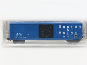 N Scale Micro-Trains MTL 25240 BM Boston & Maine 50' Rib Side Box Car #80023
