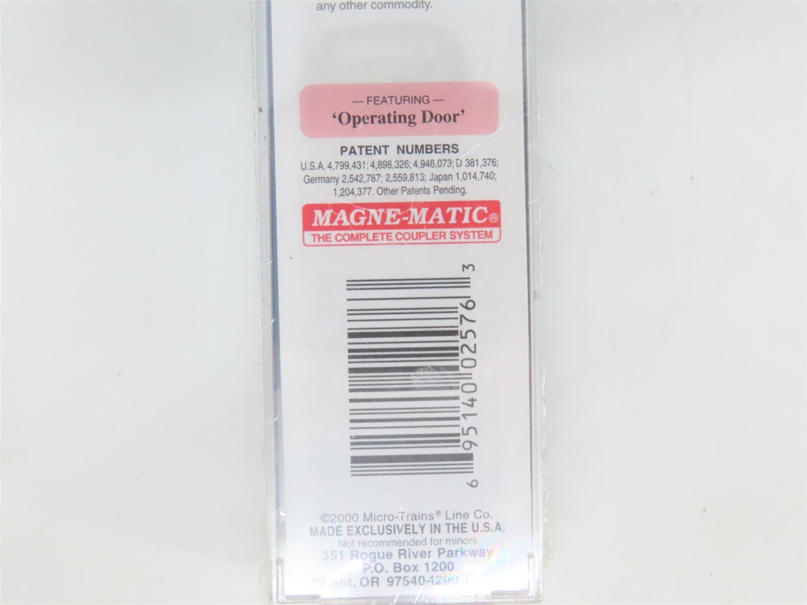 N Scale Micro-Trains MTL 25240 BM Boston & Maine 50' Rib Side Box Car #80023