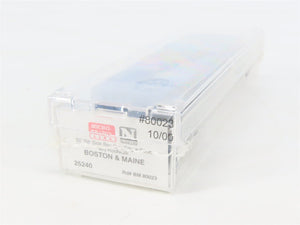 N Scale Micro-Trains MTL 25240 BM Boston & Maine 50' Rib Side Box Car #80023