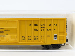 N Scale Micro-Trains MTL 25230 GBW Green Bay Route 50' Rib Side Box Car #16012