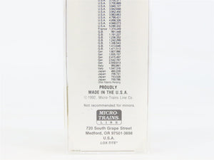 N Scale Micro-Trains MTL 25230 GBW Green Bay Route 50' Rib Side Box Car #16012