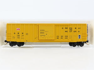 N Scale Micro-Trains MTL 25230 GBW Green Bay Route 50' Rib Side Box Car #16012
