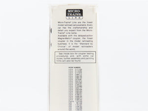 N Scale Micro-Trains MTL 25230 GBW Green Bay Route 50' Rib Side Box Car #16012