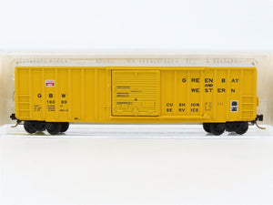 N Kadee Micro-Trains MTL 25230 GBW Green Bay Route 50' Rib Side Box Car #16089