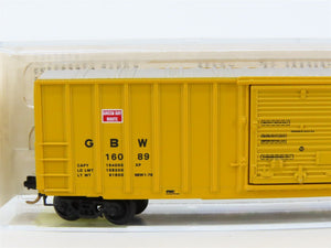 N Kadee Micro-Trains MTL 25230 GBW Green Bay Route 50' Rib Side Box Car #16089
