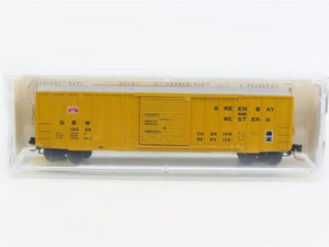 N Kadee Micro-Trains MTL 25230 GBW Green Bay Route 50' Rib Side Box Car #16089