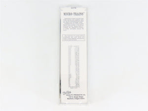 N Kadee Micro-Trains MTL 25230 GBW Green Bay Route 50' Rib Side Box Car #16089