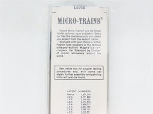 N Kadee Micro-Trains MTL 25230 GBW Green Bay Route 50' Rib Side Box Car #16089