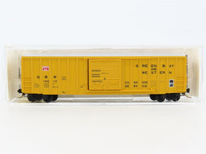 N Scale Micro-Trains MTL 25230 GBW Green Bay Route 50' Rib Side Box Car #16012