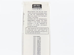 N Scale Micro-Trains MTL 25230 GBW Green Bay Route 50' Rib Side Box Car #16012