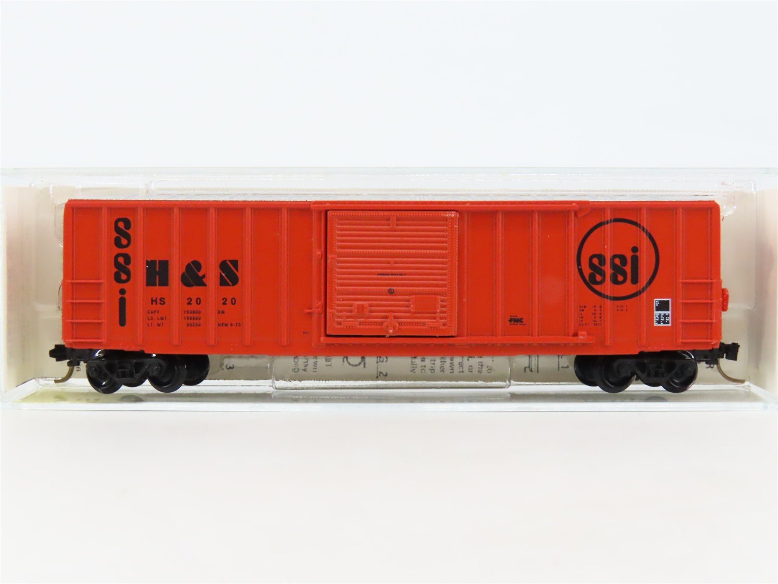 N Scale Kadee Micro-Trains MTL 25180 HS Hartford & Slocumb SSI 50' Box Car #2020