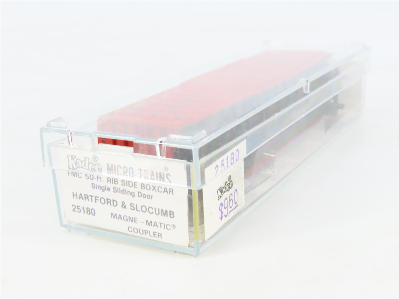 N Scale Kadee Micro-Trains MTL 25180 HS Hartford & Slocumb SSI 50' Box Car #2020