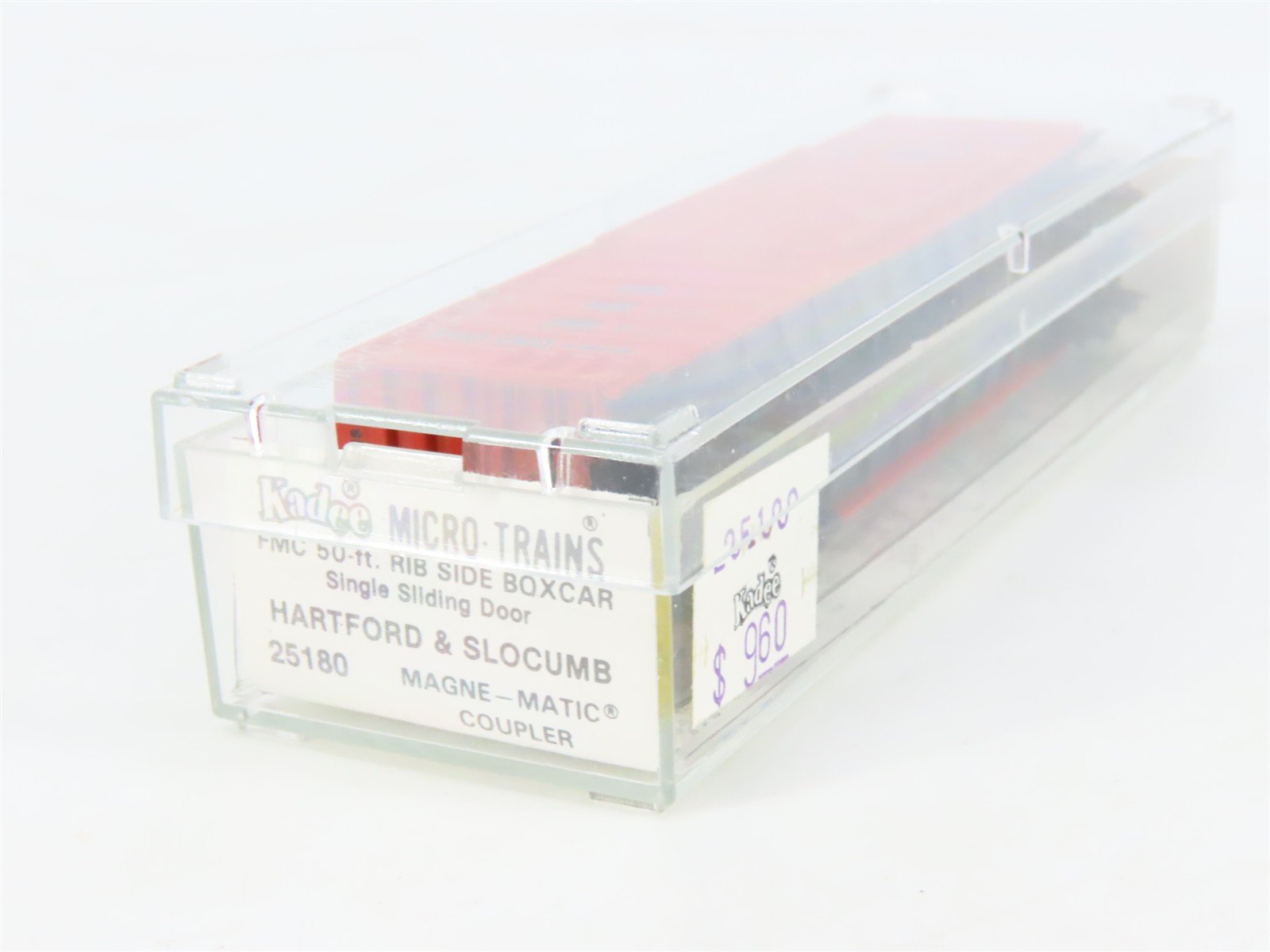 N Scale Kadee Micro-Trains MTL 25180 HS Hartford & Slocumb SSI 50' Box Car #2020