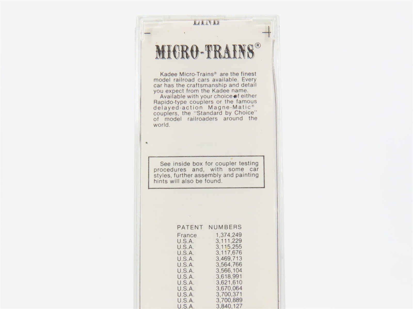 N Scale Kadee Micro-Trains MTL 25190 CR Conrail 50' Rib Side Box Car #157315