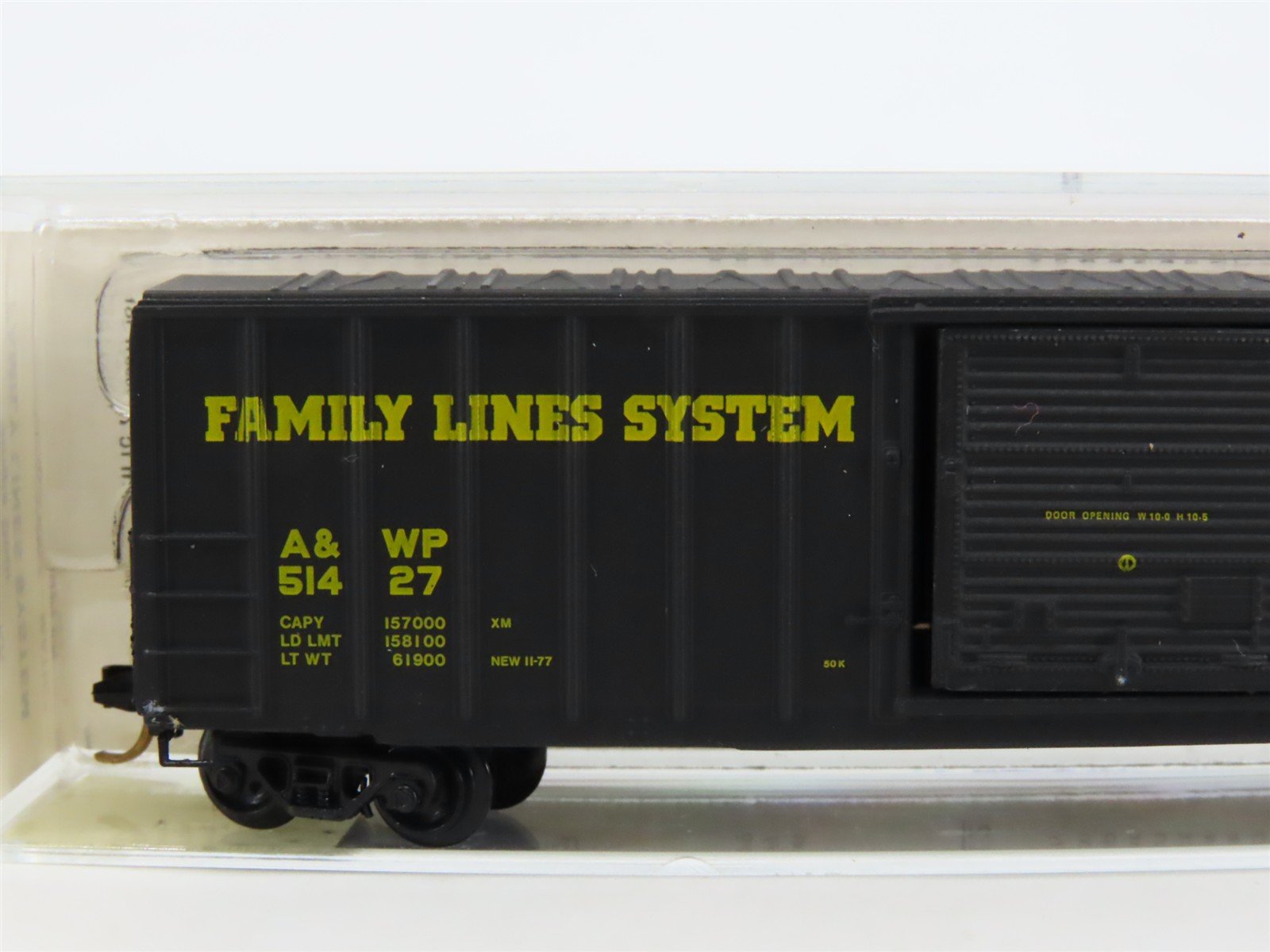 N Scale Kadee Micro-Trains MTL 25200 A&WP Family Lines System 50' Box Car #51427